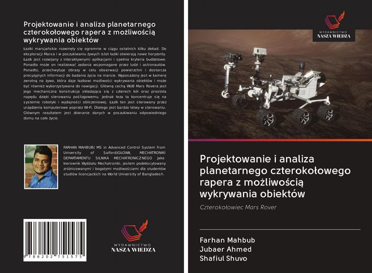 Produktbild: Projektowanie i analiza planetarnego czteroko&iquest;owego rapera z mo&iquest;liwo&iquest;ci&iquest; wykrywania obiekt&oacute;w