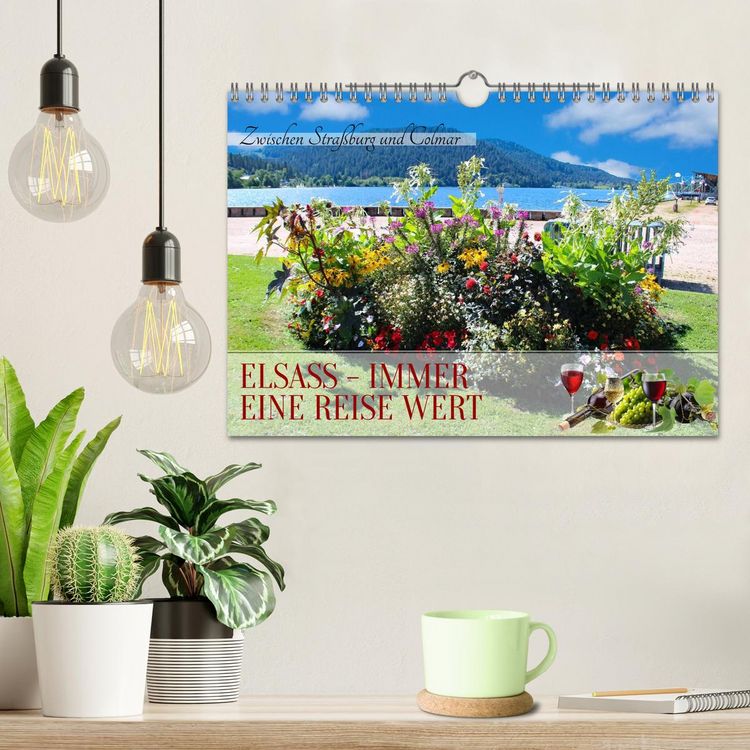 Produktbild: Elsass - Immer eine Reise wert (Wandkalender 2026 DIN A4 quer), CALVENDO Monatskalender