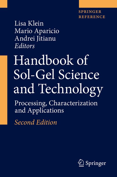 Produktbild: Handbook of Sol-Gel Science and Technology