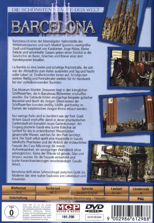 Produktbild: Barcelona - Die sch&ouml;nsten St&auml;dte der Welt