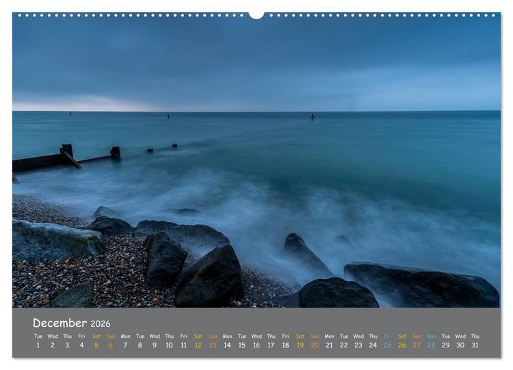 Produktbild: Sand n Sea in Norfolk (High Quality Premium Wall Calendar 2026 DIN A2 landscape),CALVENDO 12 Month Wall Calendar