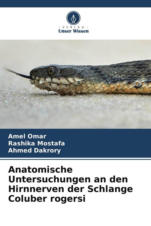 Produktbild: Anatomische Untersuchungen an den Hirnnerven der Schlange Coluber rogersi