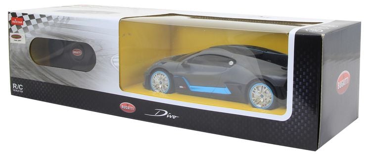 Produktbild: Bugatti Divo 1:24 grau 2,4GHz