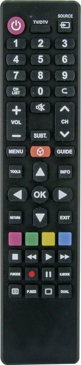 Produktbild: Schwaiger UFB100U Samsung, LG, Sony, Philips, Panasonic Fernbedienung Schwarz