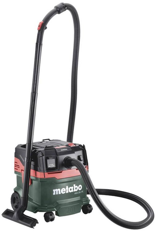 Produktbild: Metabo ASA 20 L PC 602085000 Nass-/Trockensauger 1er Set 1200 W 20 l Staubklasse L zertifiziert, antistatisch