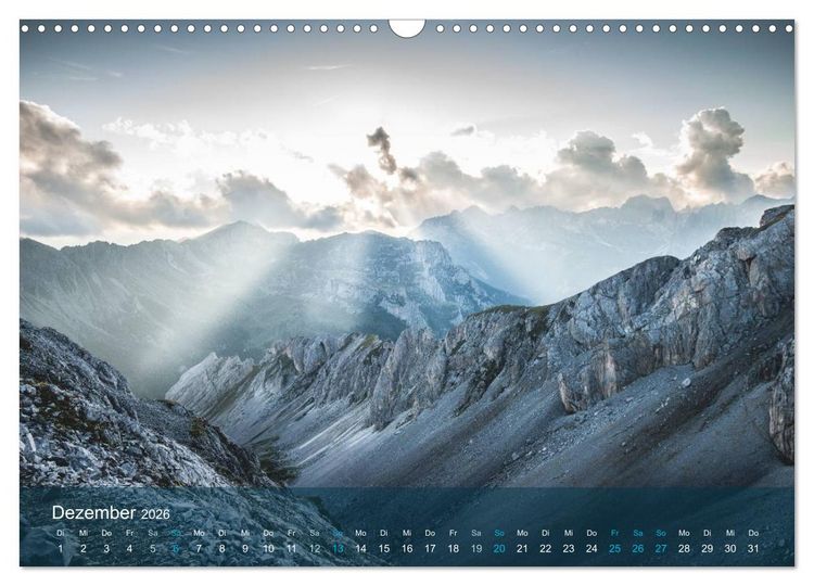 Produktbild: die dolomiten (Wandkalender 2026 DIN A3 quer), CALVENDO Monatskalender