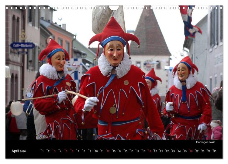 Produktbild: Narri Narro (Wandkalender 2026 DIN A3 quer), CALVENDO Monatskalender