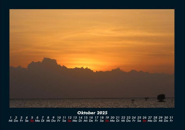 Produktbild: Sonnenunterg&auml;nge 2025 Fotokalender DIN A4