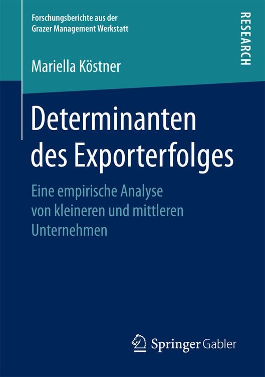 Produktbild: Determinanten des Exporterfolges
