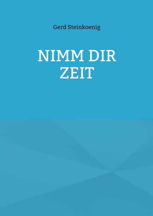 Produktbild: Nimm Dir Zeit