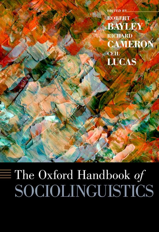 Produktbild: The Oxford Handbook of Sociolinguistics