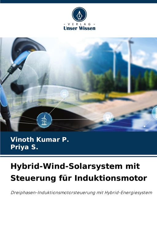 Produktbild: Hybrid-Wind-Solarsystem mit Steuerung f&uuml;r Induktionsmotor
