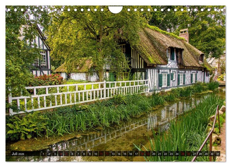 Produktbild: Blickpunkte der Normandie (Wandkalender 2026 DIN A4 quer), CALVENDO Monatskalender