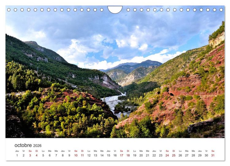 Produktbild: Routes des Grandes Alpes, Un voyage par les Alpes fran&ccedil;aises (Calendrier mural 2026 DIN A4 vertical), CALVENDO calendrier mensuel