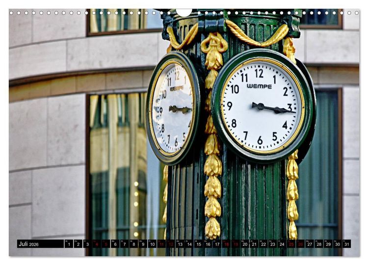 Produktbild: D&uuml;sseldorf - 300mm Perspektiven (Wandkalender 2026 DIN A3 quer), CALVENDO Monatskalender