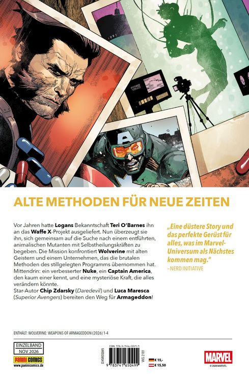 Produktbild: Wolverine: Armaggedon-Waffen
