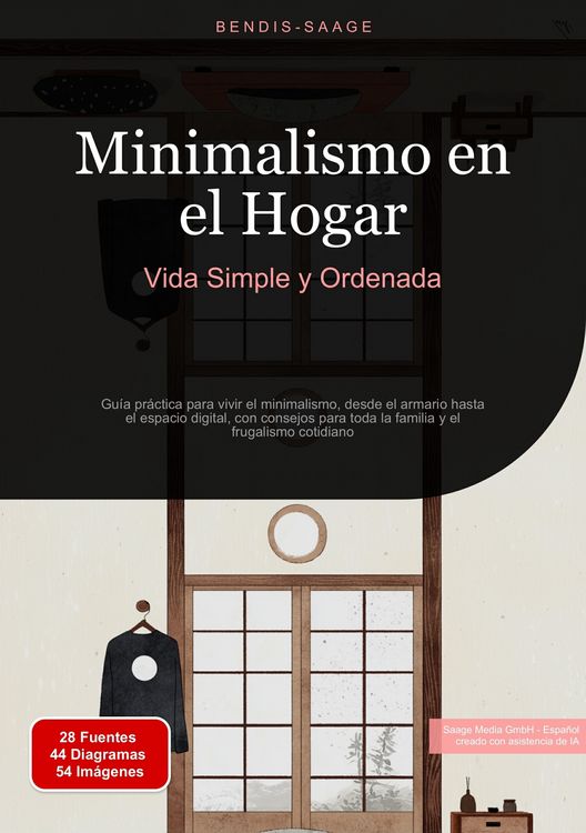 Produktbild: Minimalismo en el Hogar: Vida Simple y Ordenada
