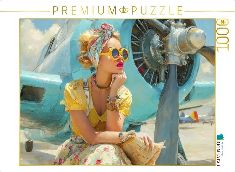 Produktbild: CALVENDO Puzzle Retro-&Auml;sthetik | 1000 Teile Lege-Gr&ouml;&szlig;e 64x48cm Foto-Puzzle f&uuml;r gl&uuml;ckliche Stunden