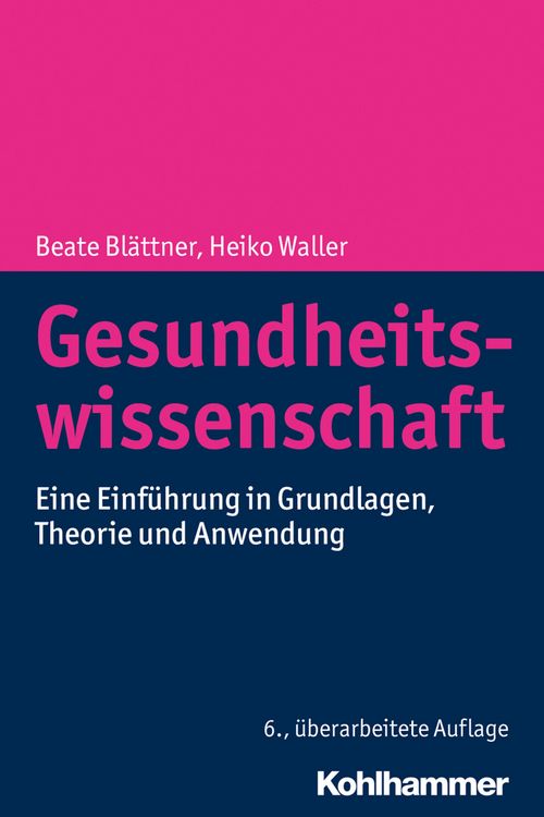 Produktbild: Gesundheitswissenschaft