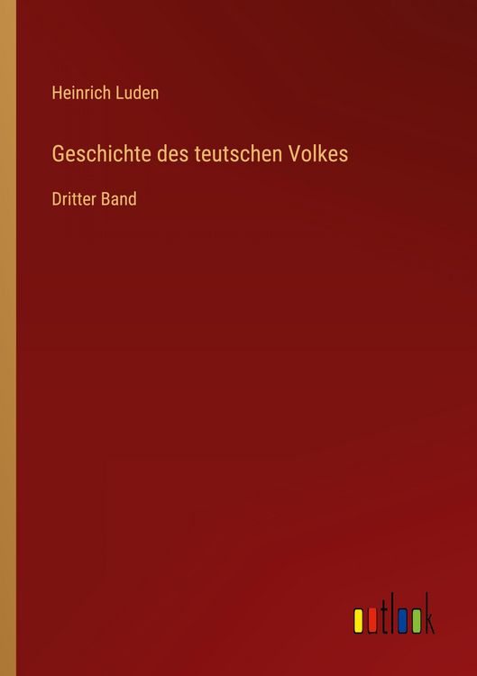 Produktbild: Geschichte des teutschen Volkes