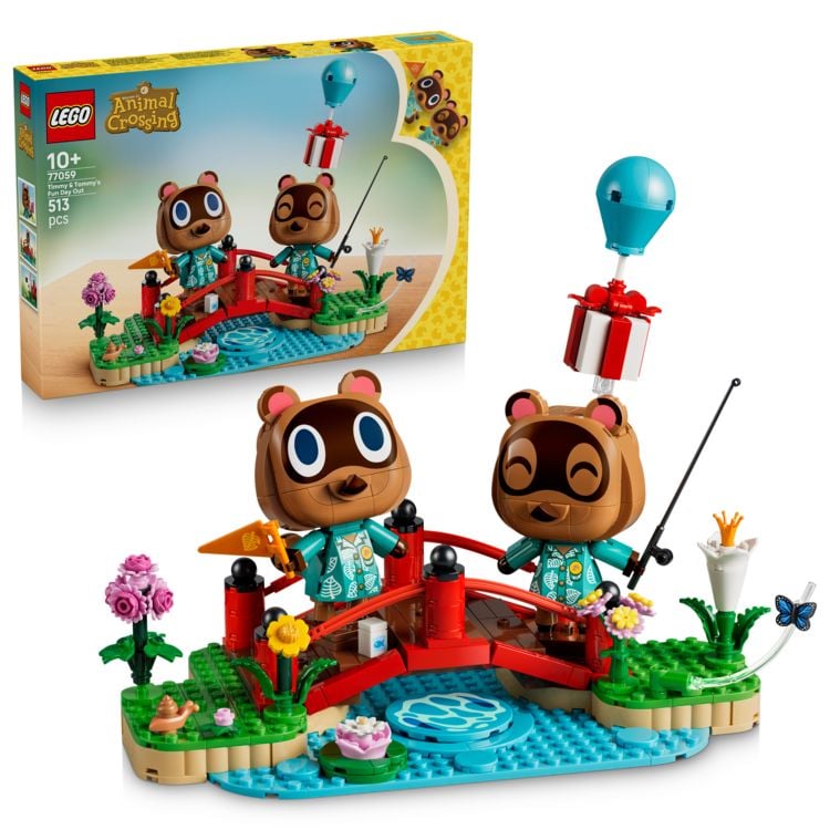 Produktbild: LEGO Animal Crossing Ausflug mit Nepp und Schlepp Bauspielzeug 77059