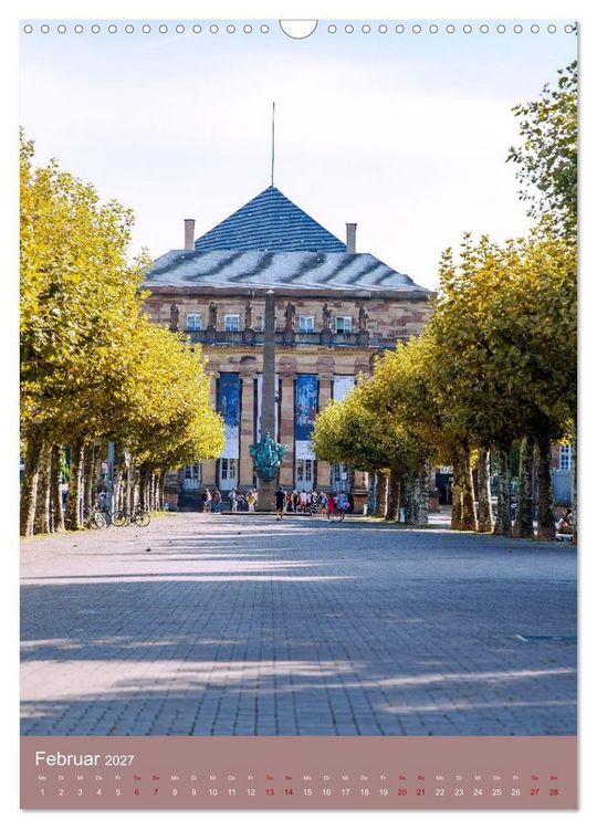 Produktbild: Zeitloses Strasbourg. Kan&auml;le, Fachwerk und els&auml;ssisches Flair (Wandkalender 2027 DIN A3 hoch), CALVENDO Monatskalender