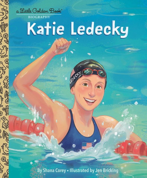 Produktbild: Katie Ledecky: A Little Golden Book Biography