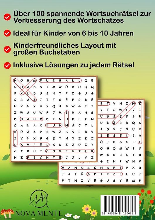Produktbild: Buchstabensalat R&auml;tselbuch f&uuml;r Kinder ab 6 Jahren