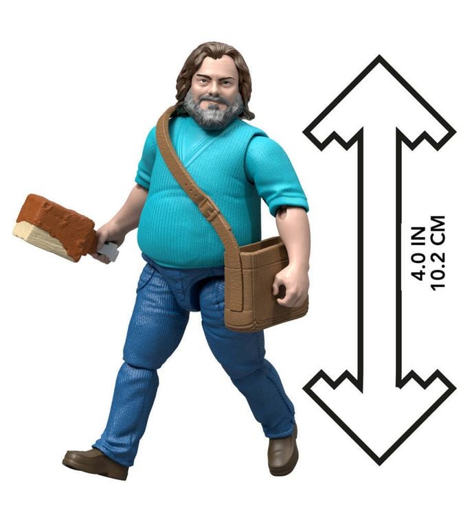 Produktbild: Minecraft Steve Actionfigur und Zubeh&ouml;r, 10 cm gro&szlig;es Spielset, inspiriert von Ein Minecraft Film&ldquo;