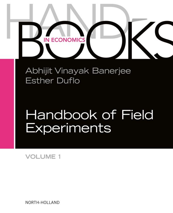 Produktbild: Handbook of Field Experiments