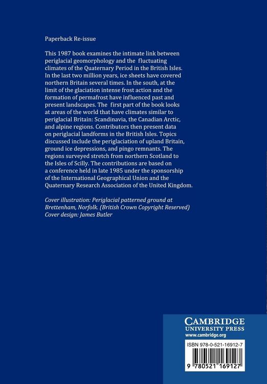 Produktbild: Periglacial Processes and Landforms in Britain and Ireland