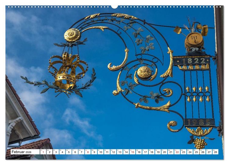 Produktbild: Dekorative Nasenschilder (Wandkalender 2026 DIN A2 quer), CALVENDO Monatskalender