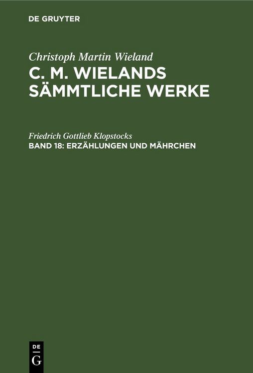 Produktbild: Erz&auml;hlungen und M&auml;hrchen