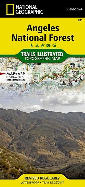 Produktbild: Angeles National Forest Map