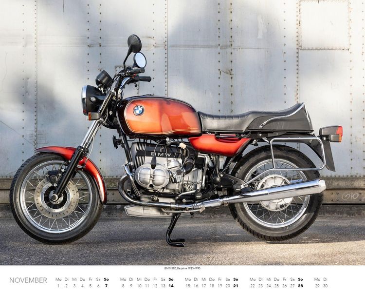 Produktbild: BMW Motorr&auml;der Kalender 2027