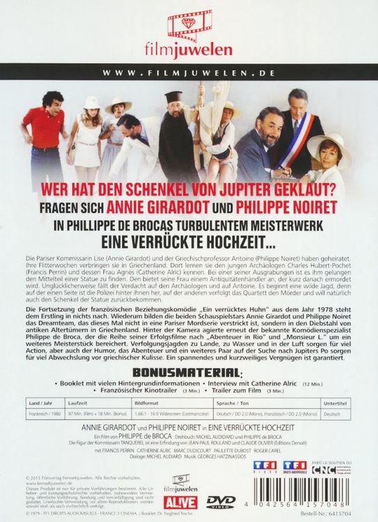 Produktbild: Eine verr&uuml;ckte Hochzeit! - filmjuwelen