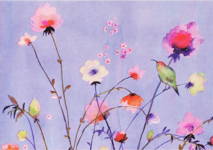 Produktbild: Lavender Wildflowers Note Cards