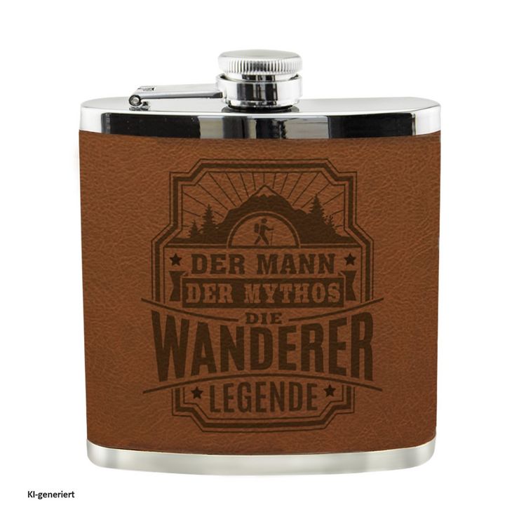 Produktbild: HTI-Living Echter Kerl Flachmann Wanderer Echter Kerl Flachmann Wanderer
