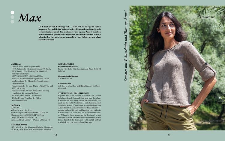 Produktbild: Unisex-Pullover stricken