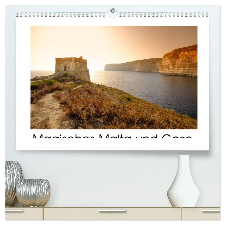 Produktbild: Magisches Malta und Gozo (hochwertiger Premium Wandkalender 2026 DIN A2 quer), Kunstdruck in Hochglanz
