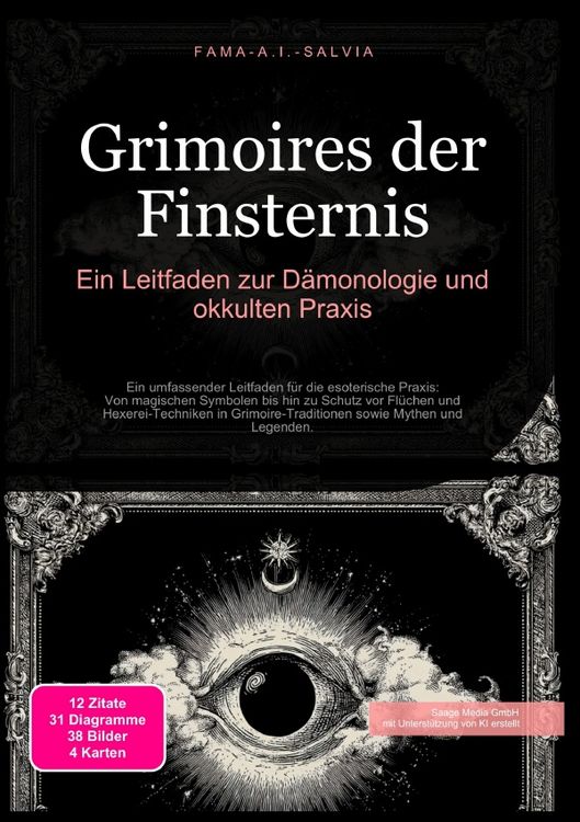 Produktbild: Grimoires der Finsternis: Ein Leitfaden zur D&auml;monologie und okkulten Praxis