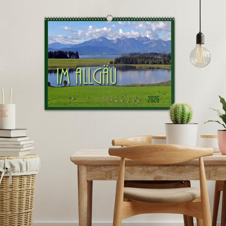 Produktbild: Im Allg&auml;u (Wandkalender 2026 DIN A3 quer), CALVENDO Monatskalender