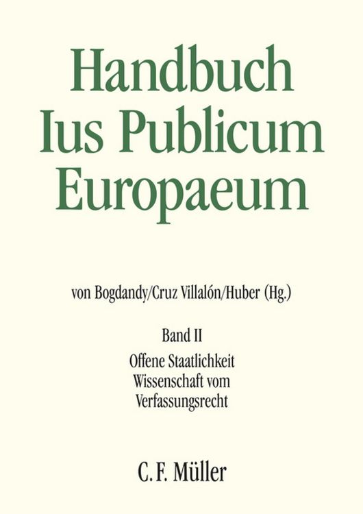 Produktbild: Handbuch Ius Publicum Europaeum