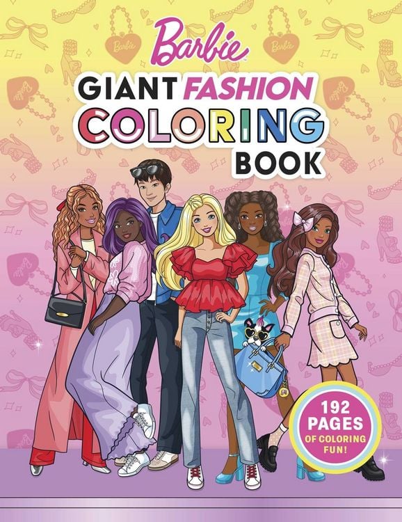 Produktbild: Barbie: Giant Fashion Coloring Book