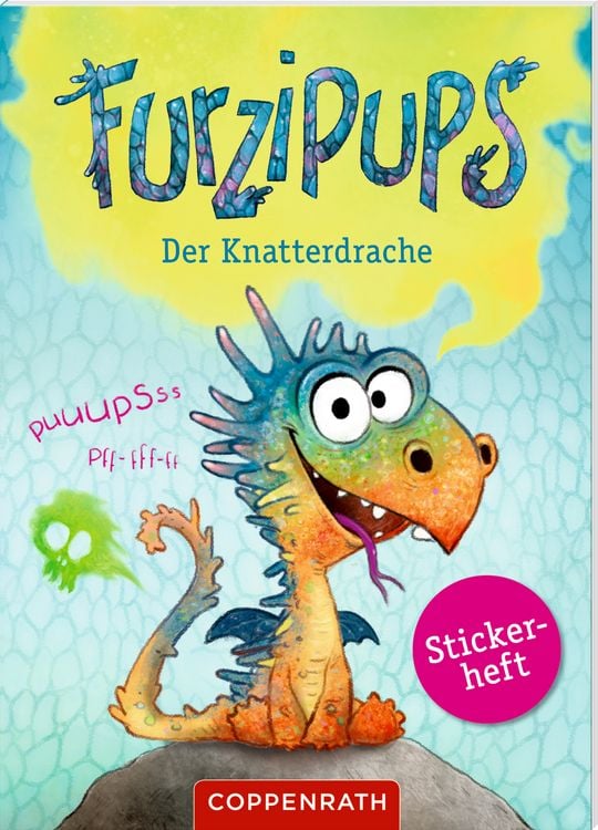 Produktbild: Furzipups, der Knatterdrache - Stickerheft