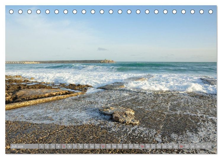 Produktbild: il Salento Meerblicke (Tischkalender 2026 DIN A5 quer), CALVENDO Monatskalender