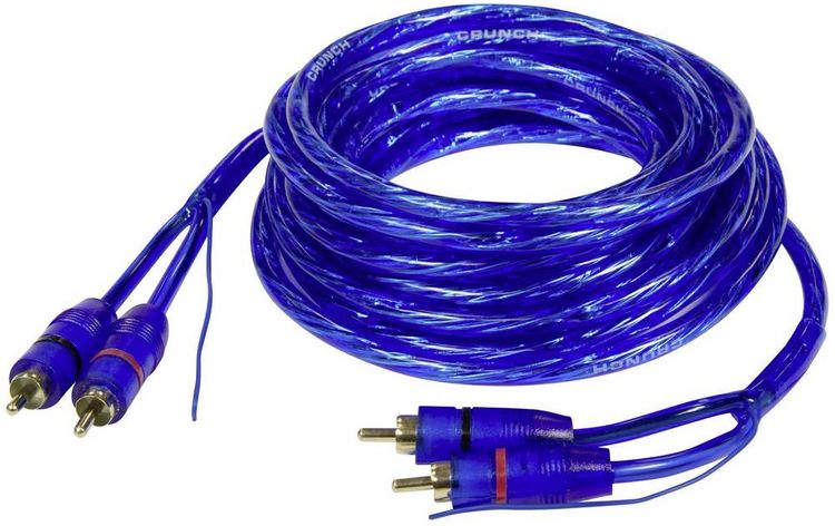 Produktbild: Crunch CRC5 Cinchkabel 5.00m [2x Cinch-Stecker - 2x Cinch-Stecker]