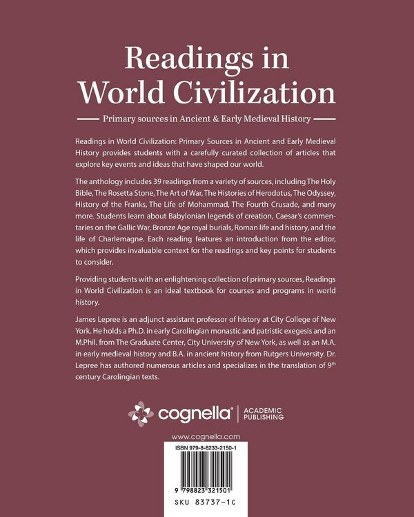 Produktbild: Readings in World Civilization
