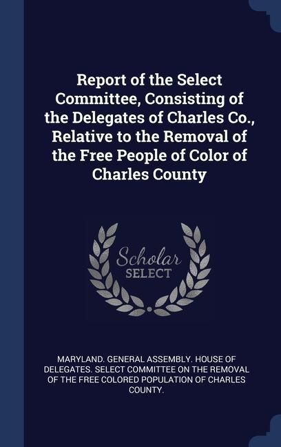 Produktbild: Report Of The Select Committee