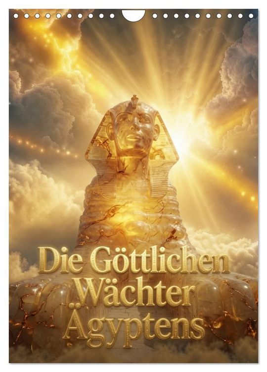 Produktbild: Die G&ouml;ttlichen W&auml;chter &Auml;gyptens (Wandkalender 2027 DIN A4 hoch), CALVENDO Monatskalender